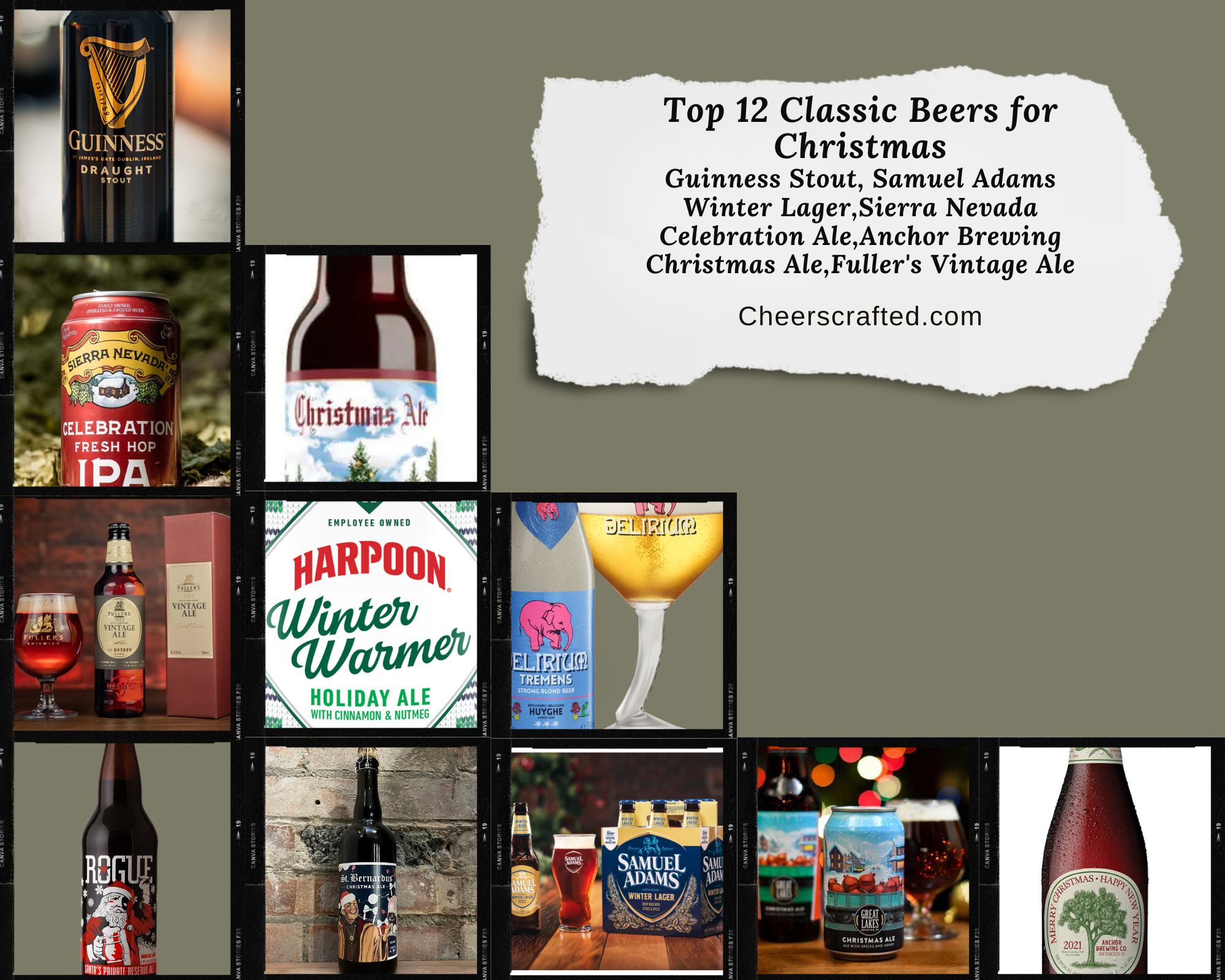 Top 12 Classic Beers for Christmas